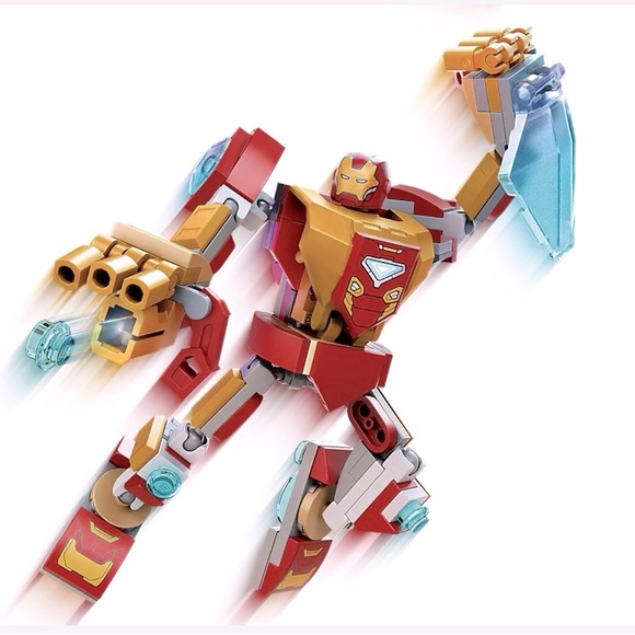 Lego Marvel Avengers 76203 Iron Man Mech Armor NWOT Factory Sealed Ages 7+ Toy - Picture 6 of 13